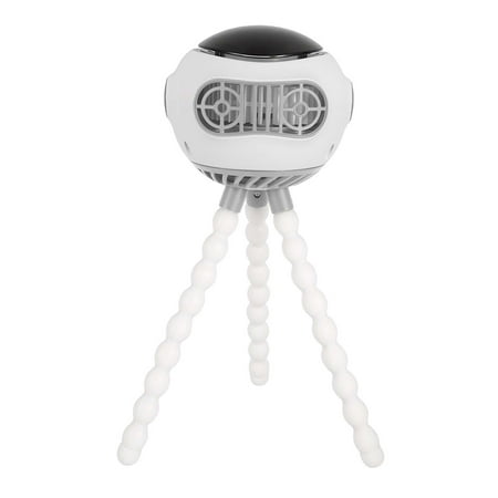 

Fan Colorful Atmosphere Lights Multifunctional Clip on Fan White