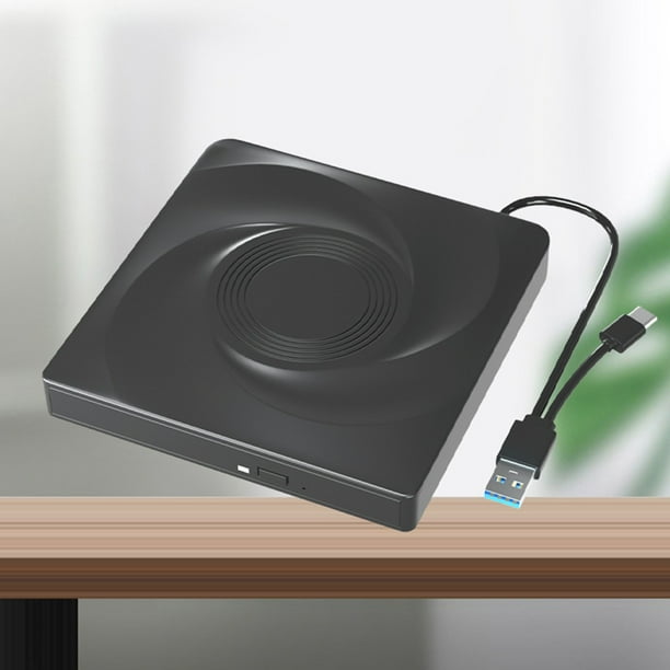 TB&W Portable CD Burner Plug and Play Slim DVD CD Player Enclosure for ...