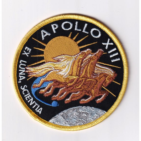 Apollo 13 Patch Sew on, 4"