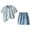 Sky Blue, variant on Toddler Boys Pajamas Cotton Summer Pjs for Boy Jammies Dinosaur Train Sleepwear Short Sets 11-12 Years