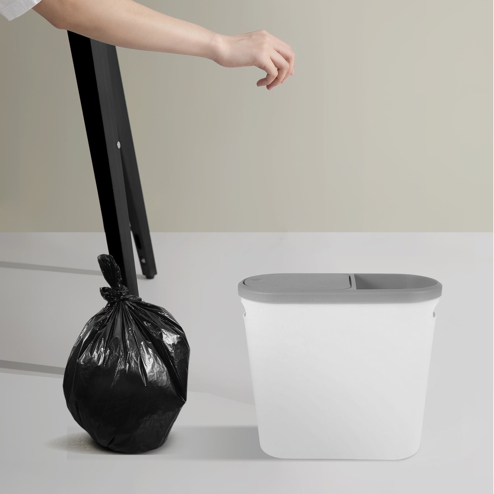 HONMEET 200 Pieces Garbage Bags for Home Use Leak Prevention Features