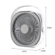 thumbnail image 3 of Ventilador de escritorio de 6 pulgadas de moda, silencioso, blanco, 3 of 8