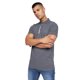 thumbnail image 3 of Crosshatch - Polo McClay para Hombre (Carbón), 3 of 4
