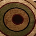 thumbnail image 3 of Home Dynamix Tribeca Emmitt Contemporary Geometric Circles Area Rug, Ivory/Red, 5'2"x7'2", 3 of 6