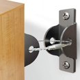 thumbnail image 4 of (Paquete de 3) Anclajes para muebles antivuelco a prueba de bebés Los anclajes de pared para muebles mejorados de calidad superior pueden soportar la tensión: terremotos y tormentas, 4 of 5
