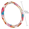 thumbnail image 4 of Cat 14.5 Inch Printing PVC Leather Car Wheel Cover Steering Wheel Cover Auto Accessories, 4 of 6