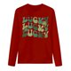 thumbnail image 4 of Uootdi St Patricks Day Long Sleeve Shirts for Women Retro Lucky Clover Tshirt Irish Shamrock Graphic Tee Tops Gift, 4 of 5