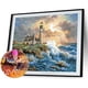 thumbnail image 3 of Kits Dibujo Diamantes 5D DIY Taladro Arte Del Faro Frente A La Playa (A5703), 3 of 9