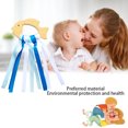thumbnail image 2 of Arco Iris Madera Cinta Anillo Juguetes Bebé Mordedor Bebé Recién Nacido Juguete Sensorial Nube Cinta Molar Madera Círculo Mordedor Juguete 2 Uds Moyic BA001549-09, 2 of 6