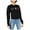 black, variant on Kendall   Kylie Womens Legend Sweatshirt, Black, X-Small