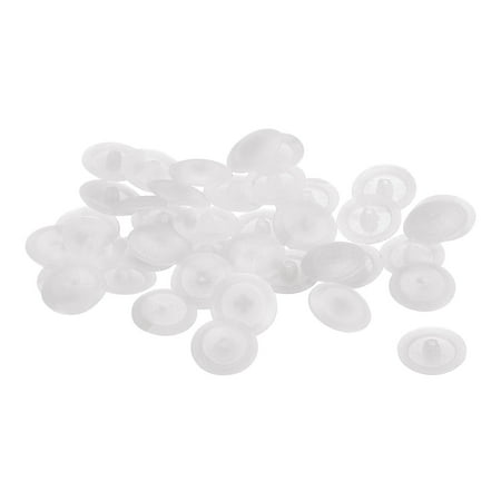 

Screw Cap Covers 40 Pack 12x3mm Plastic Screw Decoration Cover Light Gray