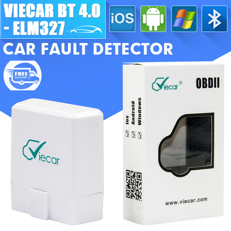Viecar 4.0 Bluetooth v4.0 OBD2 Car Diagnostics Scanner For Apple/Android carista