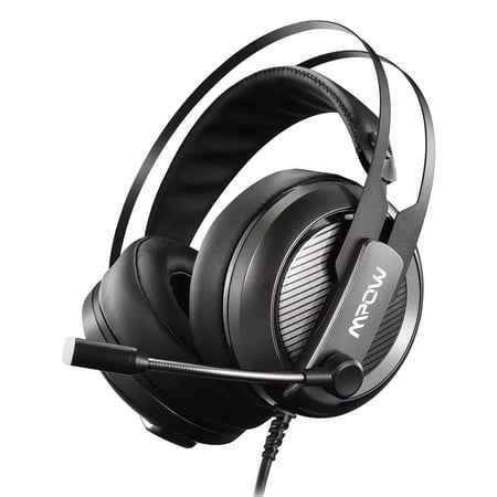 7.1 Surround Sound Headphones - Mpow EG4 Gaming Headset, Stereo Over-ear Gaming Headphones, Virtual 7.1 Channel Surround Sound USB Headset with LED Backlight, Adjustable Microphone and Volume Control