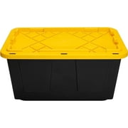 صندوق تخزين Greenmade Pro Plastic 27 Gal، أسود