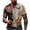 Saffron, variant on T Shirts for Men Halloween Print Short Sleeve V Neck Tees Pull on Funny Causal Shirts, 2XL