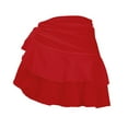 thumbnail image 3 of Idoravan Women's Basic Versatile Skirt Womens Solid Color Casual Fashion Comfortable Holiday Style Beach Skirt, 3 of 7
