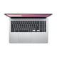 thumbnail image 3 of Acer Laptop Chromebook 315 de 15,6 Pulgadas con Procesador Intel N4500, 4 GB de RAM, 64 GB de Memoria eMMC, Color Plata Pura, ChromeOS, 3 of 13