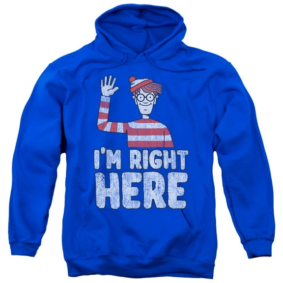 Wheres Waldo - Im Right Here - Pull-Over Hoodie - XXX-Large