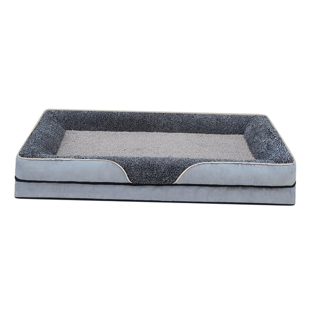 Cama para perros y gatos Yuyangstore cómoda multiusos transpirable con funda lavable Gris claro M