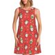 thumbnail image 1 of Easygdp merry Christmas gnome para Vestido Transpirable de Mujer, Vestido Suelto de Manga Corta con Pliegues y Bolsillos para el Verano, 1 of 7