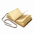 thumbnail image 4 of Handmade Rustic Leather Wrap Journal – 5x7 inch Vintage Notebook, 200 Handmade Deckle-Edge Pages, Brown Leather Travel Diary, 4 of 4