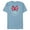 Ocean Blue, variant on Disney Minnie Mouse Wife Head Icon Magic Family Trip- Short Sleeve Blended T-Shirt for Adults - Customized-Yellow