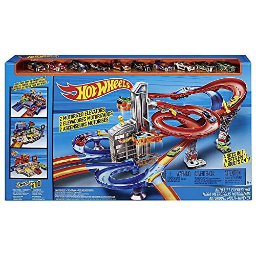 hot wheels auto lift expressway