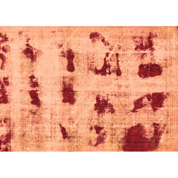 Ahgly Company Indoor Rectangle Persian Orange Bohemian Area Rugs, 8' x 12'