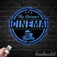 thumbnail image 3 of Handmadetneonsign Cinema Metal Wall Art Light, Theater Metal Sign Wall Decor, Theater Metal Decor 47686, 3 of 5