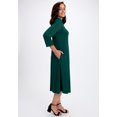 thumbnail image 3 of Jessica London Women's Plus Size V-Neck Midi Dress, 3 of 3