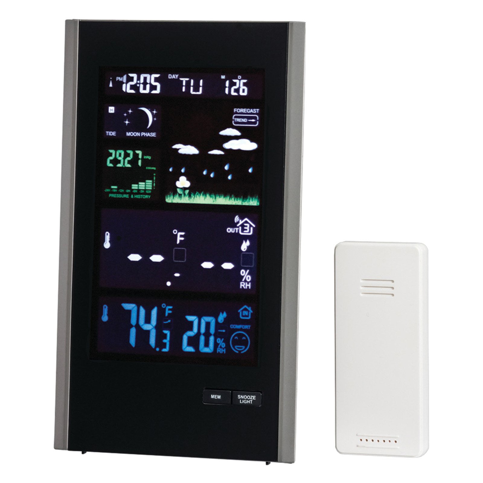 Taylor 1740 Digital Color Weather Station With Usb Charger by TAYLOR(R) PRECISION PRODUCTS