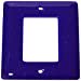 thumbnail image 3 of Aquila Art Glass WP1030-1GD Deep Cobalt Blue 1 Gang Decora, 3 of 3