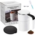 thumbnail image 1 of Electric Self Stirring Mug, Magnetic Stirring Coffee Mug, 380ml, White, 1 of 1
