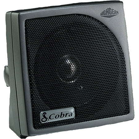 Cobra HighGear Noise Canceling External Speaker With Built-In Mic