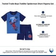 thumbnail image 5 of Textiel Trade Boys Toddler Spiderman Short Pajama Set, 5 of 5