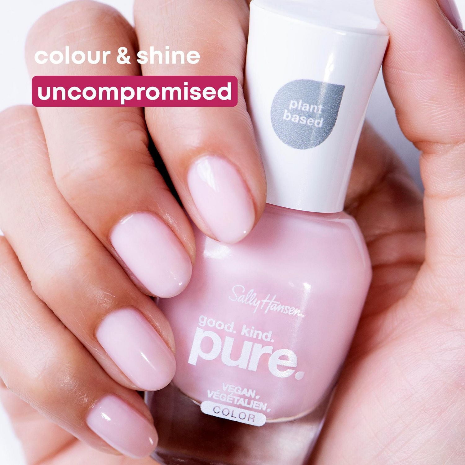 Sally Hansen - Good. Kind. Pure™ Nail Colour, 100% vegan, 15-free* nail polish with sustainable Bamboo and Marine Algae for extra care