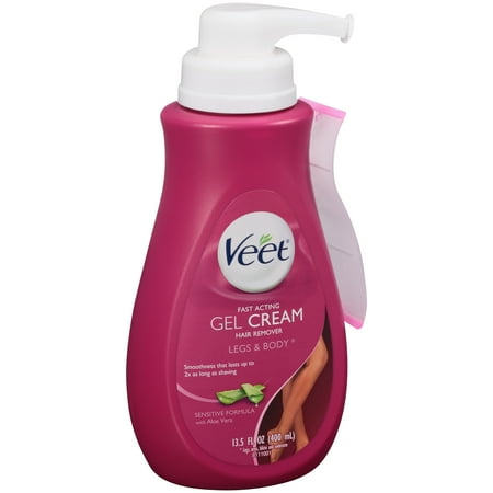 Veet Gel crème épilatoire, Formule Sensible, 13,5 Ounce