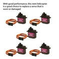 thumbnail image 2 of 4.8-6.0V RC Mini Helicopter Car Boat Ball Bearing Servo Remote Control Airplane Servos Aircraft Toy Repair Replacing Parts 360 Degrees, 2 of 8