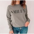 thumbnail image 7 of SMILEY FACE SLEEVE Graphic Garment dyed T-Shirt, 7 of 7