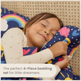 thumbnail image 3 of CGK Linens Soft & Vibrant Kids Sheet Set - Twin XL Size, Rainbow Dream, 3 of 6