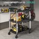 thumbnail image 5 of Carrito utilitario plegable YITAHOME, 240 kg, 3 niveles con ruedas, 5 of 8