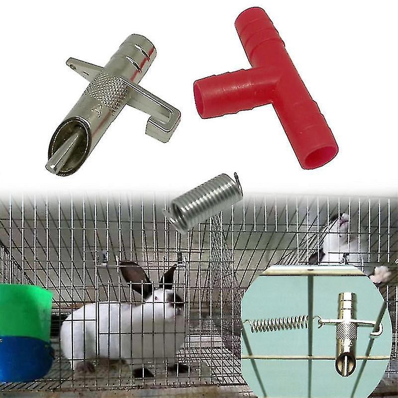 20 Piece Automatic Rabbit Waterer Thick Brass Drinking System For Pigs ...