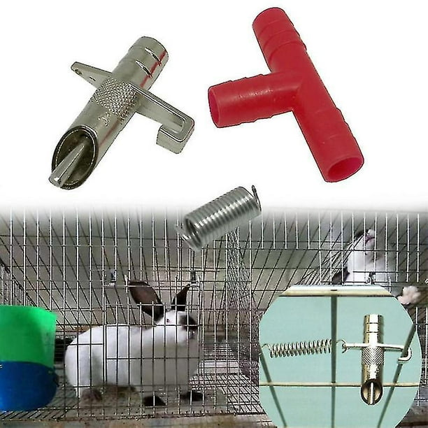 20 Piece Automatic Rabbit Waterer Thick Brass Drinking System For Pigs, Pets And Poultry Farm Animal--