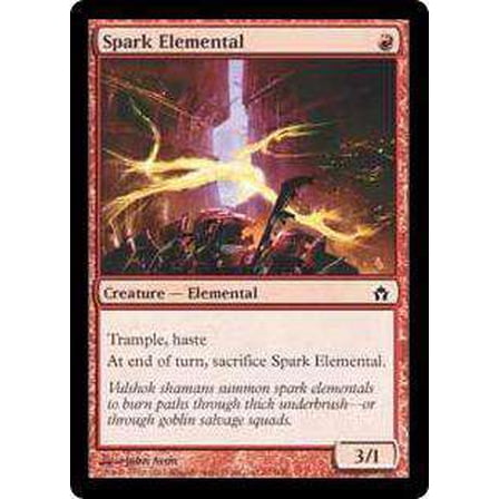 MtG Fifth Dawn Common Spark Elemental #79