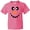 Neon Pink, variant on Inktastic Cute Smiling Snowman Face with Carrot Nose Youth T-Shirt
