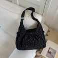 thumbnail image 2 of gcong Elegant Crinkle Shoulder Bag Large Capacity Crossbody Purse Tote for Women, 2 of 3