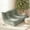 Light Green, variant on Adult Chenille Bean Bag Lazy Sofa Chair, Low Center of Gravity Reading Lounger with Non-Slip Base, Pale Green 35.43″ for Living Room, Bedroom, Office