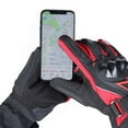 thumbnail image 3 of Winter Motorcycle Gloves Waterproof Cold-proof Motorcycle Gloves Warm Cycling Gloves with Reflective Strips, 3 of 8