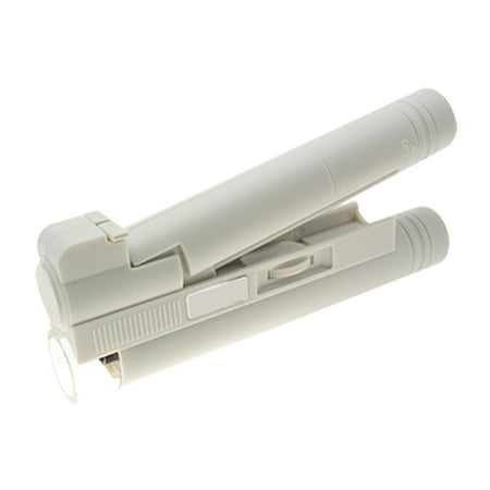 Unique Bargains White Portable Pocket 40X Microscope Magnifier with Scale(10085-2)