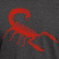 thumbnail image 3 of CafePress - Red Scorpion T Shirt - Men's Classic Graphic Cotton T-Shirt, 3 of 4